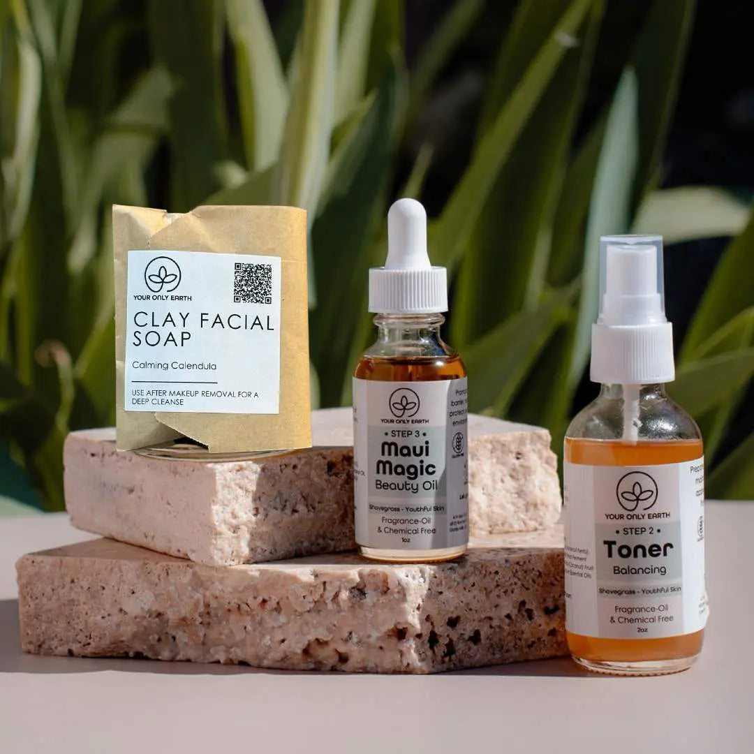 Dewy Skincare Set Your Only Earth