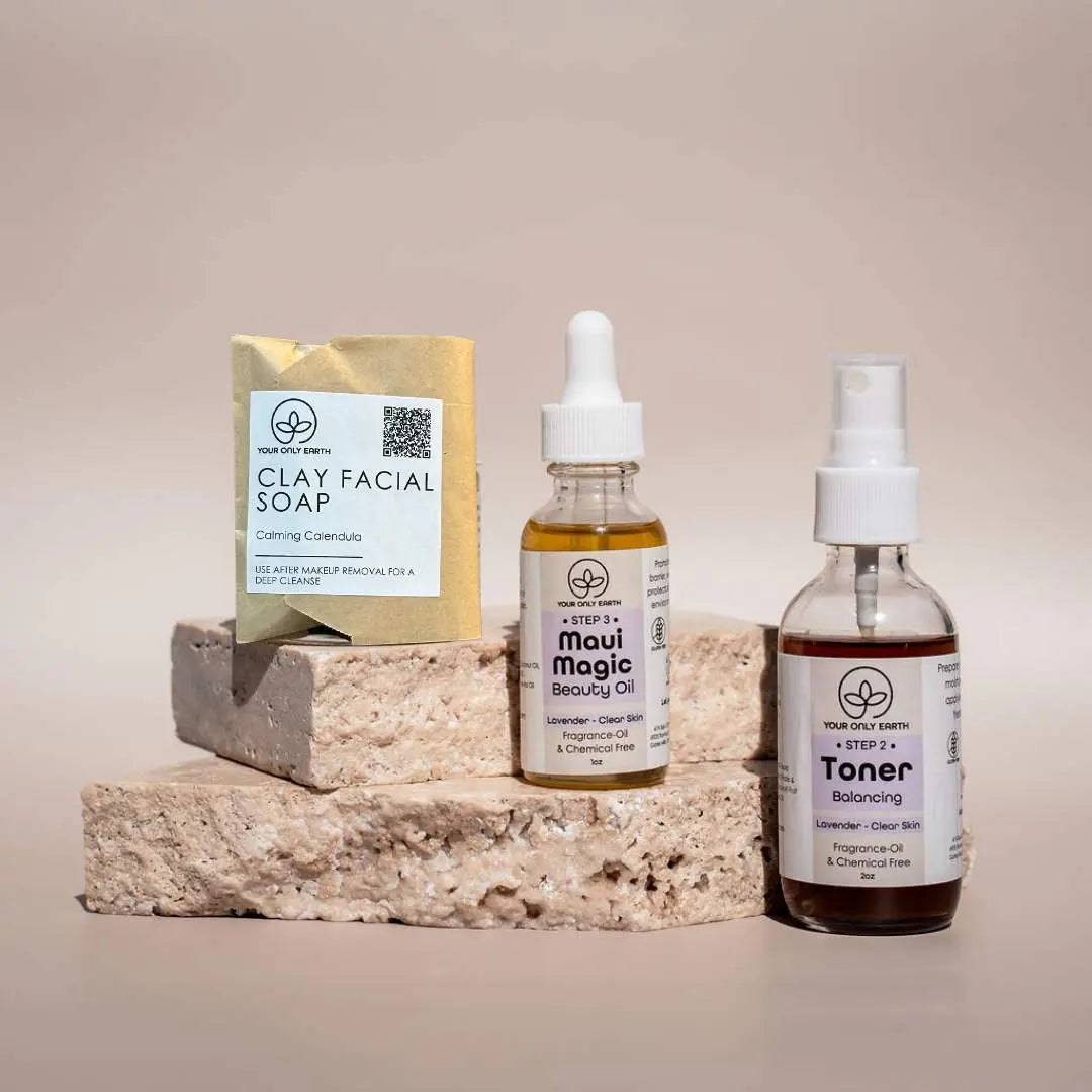 Dewy Skincare Set Your Only Earth